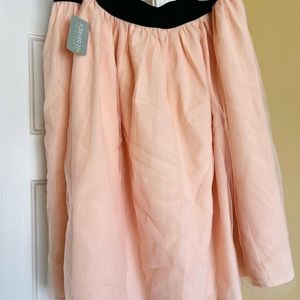 NEW Blush pink tulle skirt Forever 21+ plus 2X
